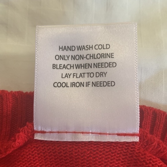 LoL Vintage Santa Suit Red Lightweight Christmas Crew Sweater XXL - Picture 6 of 7